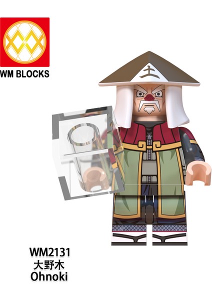 Naruto Yapı Taşları Minifigure Küçük Parçacık Takılabilir Bebek Oyuncak Çantası (Yurt Dışından)