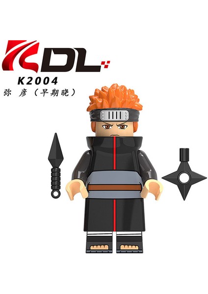 Naruto Yapı Taşları Minifigure Küçük Parçacık Takılabilir Bebek Oyuncak Çantası (Yurt Dışından)