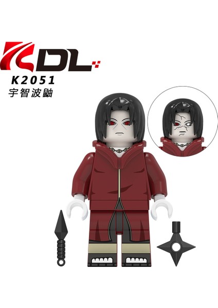 Naruto Yapı Taşları Minifigure Küçük Parçacık Takılabilir Bebek Oyuncak Çantası (Yurt Dışından)