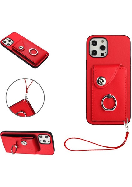 % IPhone 12 Pro Max Doğru Insizyon Kickstand Fonksiyonu Için Uyumlu Kılıf (Yurt Dışından)