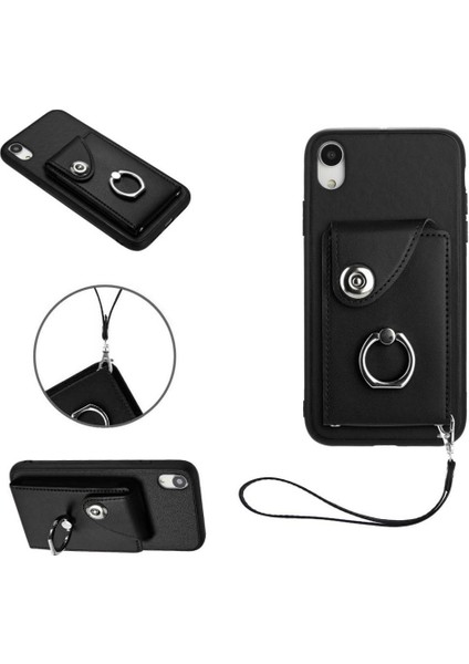 IPhone Xr Yüksek Kaliteli Doğru Kesi Kickstand Için Uyumlu Kılıf (Yurt Dışından)