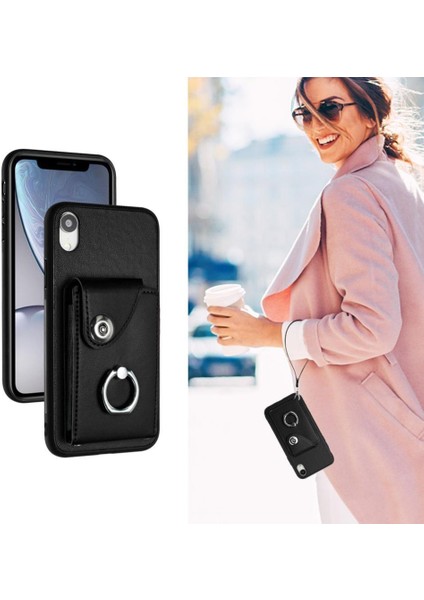 IPhone Xr Yüksek Kaliteli Doğru Kesi Kickstand Için Uyumlu Kılıf (Yurt Dışından) indirimleri