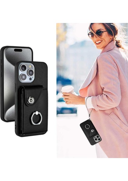 IPhone 13 Pro Max Kickstand Fonksiyonu Yüksek Kalite Için Uyumlu Kılıf (Yurt Dışından)