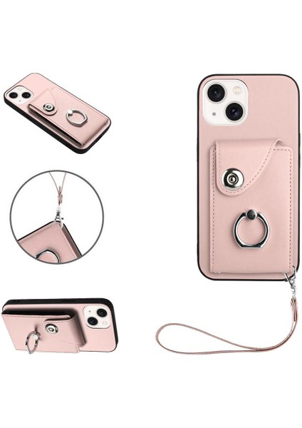 IPhone 15 Benzersiz Yüksek Kaliteli Kickstand Fonksiyonu Için Uyumlu Kılıf (Yurt Dışından)