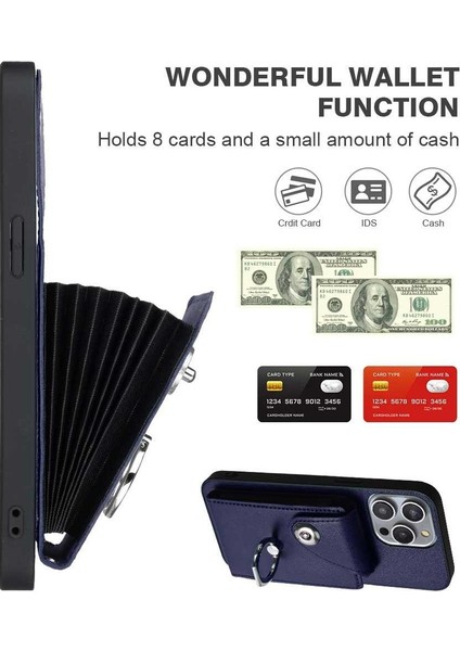 IPhone 15 Pro Max Yüksek Kaliteli Kickstand Fonksiyonu Için Uyumlu Kılıf (Yurt Dışından)