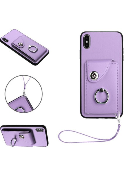 IPhone x Yüksek Kaliteli Kickstand Fonksiyonu Için Uyumlu Durumda Doğru (Yurt Dışından)