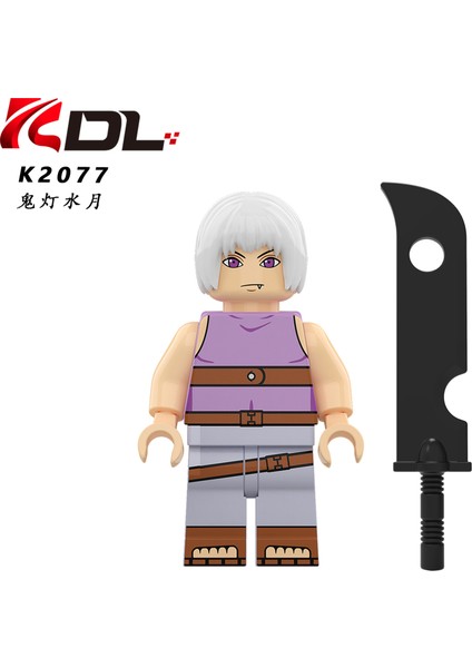 Naruto Yapı Taşları Minifigure Küçük Parçacık Takılabilir Bebek Oyuncak Çantası (Yurt Dışından)