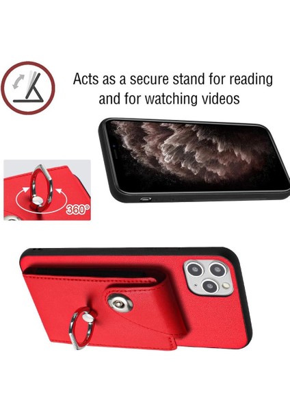 IPhone 11 Pro Yüksek Kaliteli Doğru Kesi Kickstand Için Uyumlu Kılıf (Yurt Dışından)