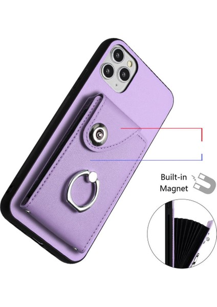 IPhone 11 Pro Max Benzersiz Kickstand Fonksiyonu Için Uyumlu Kılıf Yüksek (Yurt Dışından)