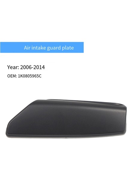 Yepyeni Hava Giriş Kanalı Kapağı Kapağı 1K0805965C 1K0805965C9B9 Vw Golf Jetta Mk5 Mk6 Passat Beetle Audi A3 Tt Için (Yurt Dışından)