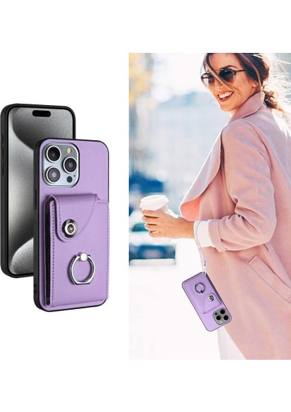 IPhone 13 Pro Max Kickstand Fonksiyonu Yüksek Kalite Için Uyumlu Kılıf (Yurt Dışından)
