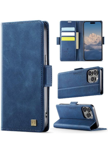 IPhone 14 Pro Max Flip Case Kart Tutucu Ince Cüzdan Kılıf ile Uyumlu (Yurt Dışından)