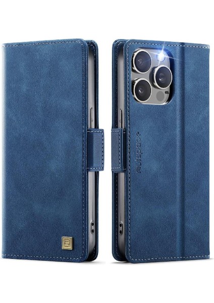 IPhone 14 Pro Max Flip Case Kart Tutucu Ince Cüzdan Kılıf ile Uyumlu (Yurt Dışından)