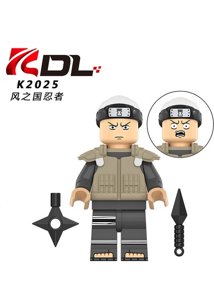 Naruto Yapı Taşları Minifigure Küçük Parçacık Takılabilir Bebek Oyuncak Çantası (Yurt Dışından)