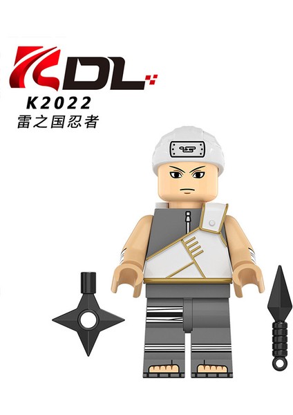 Naruto Yapı Taşları Minifigure Küçük Parçacık Takılabilir Bebek Oyuncak Çantası (Yurt Dışından)