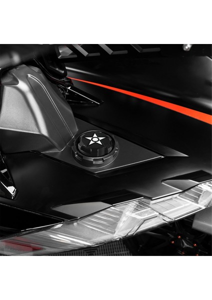 Polaris Slingshot Sl Le Rs Slr Grand Touring 2015-2024 Için Alüminyum Benzin Kapağı, Yakıt Kapağı Yağ Kapağı Benzin Deposu Kapağı, Siyah (Yurt Dışından) indirimleri
