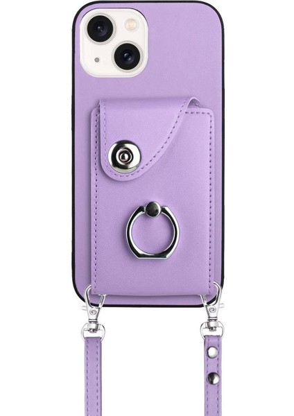 IPhone 13 Mini Kickstand Fonksiyonu Için Uyumlu Durumda Doğru Kesi (Yurt Dışından)
