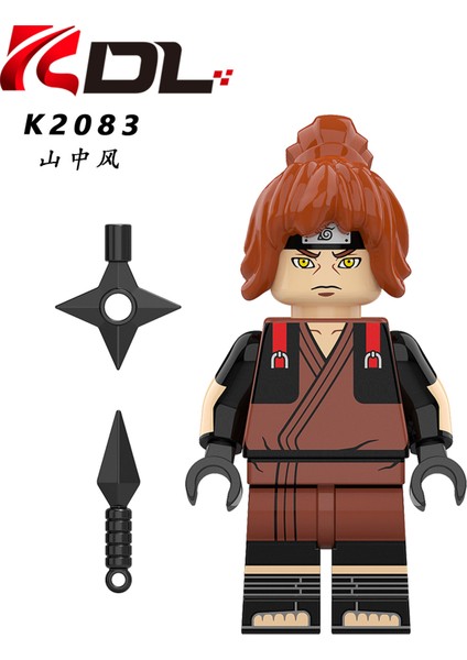 Naruto Yapı Taşları Minifigure Küçük Parçacık Takılabilir Bebek Oyuncak Çantası (Yurt Dışından)