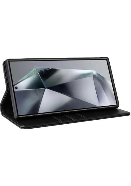 Galaxy A06 Pu Deri Kart Yuvası Saf Renk Rfıd Için Flip Case (Yurt Dışından) indirimleri