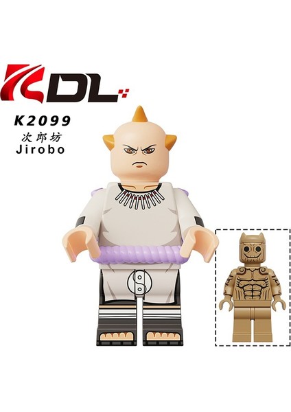 Naruto Yapı Taşları Minifigure Küçük Parçacık Takılabilir Bebek Oyuncak Çantası (Yurt Dışından)