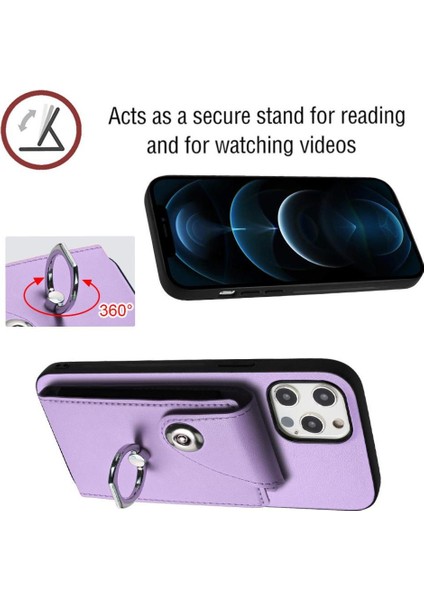 IPhone 12 Pro Max Kickstand Fonksiyonu Için Uyumlu Durumda Benzersiz Doğru (Yurt Dışından)