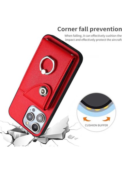 IPhone 13 Pro Max Benzersiz Kickstand Fonksiyonu Için Uyumlu Kılıf Yüksek (Yurt Dışından)