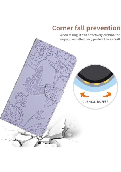 Bilek Kayışı ile IPhone 16E Için Flip Case Pu Deri Kapak Çevirin Anti-Damla (Yurt Dışından)