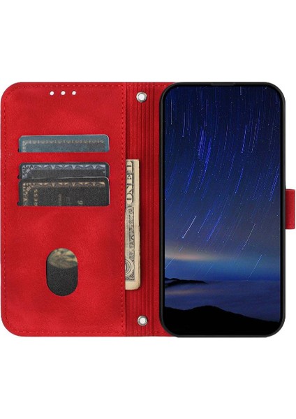IPhone 16E Tam Koruma Anti Scratch Kredi Kartı Tutucu Için Filp Durumda (Yurt Dışından)