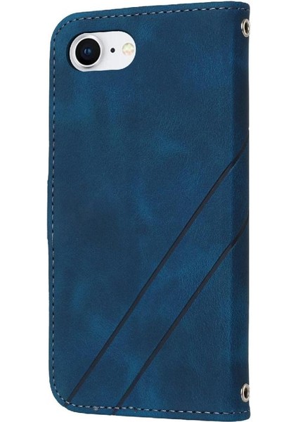 IPhone 16E Kredi Kartı Tutucu Için Filp Durumda El Cüzdan Bilek Kayışı Pu (Yurt Dışından)