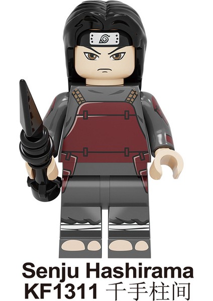 Naruto Yapı Taşları Minifigure Küçük Parçacık Takılabilir Bebek Oyuncak Çantası (Yurt Dışından)