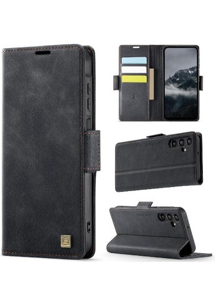 Galaxy A15 4g Rfid Engelleme Kartı Tutucu Cüzdan Kılıf Için Flip Case (Yurt Dışından) modelleri