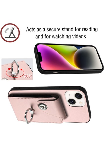 IPhone 15 Için Uyumlu Durumda Artı Kickstand Fonksiyonu Yüksek Kalite Benzersiz (Yurt Dışından) fırsatları