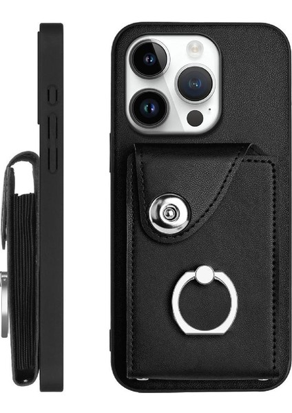 IPhone 16 Pro Yüksek Kaliteli Kickstand Fonksiyonu Için Uyumlu Durumda Benzersiz (Yurt Dışından)