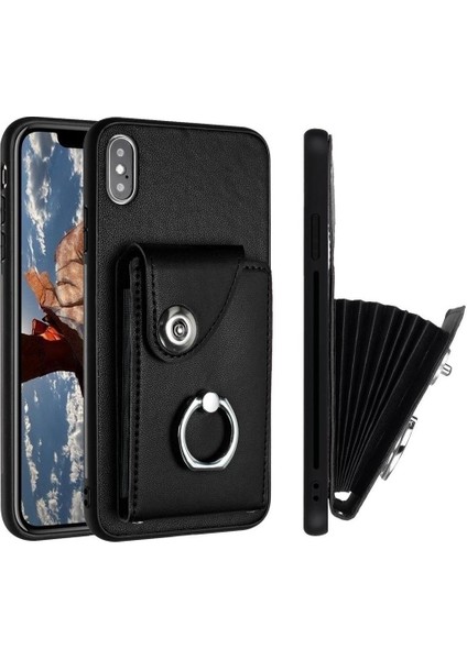 % IPhone Xs Doğru Insizyon Kickstand Fonksiyonu Için Uyumlu Kılıf Benzersiz (Yurt Dışından)
