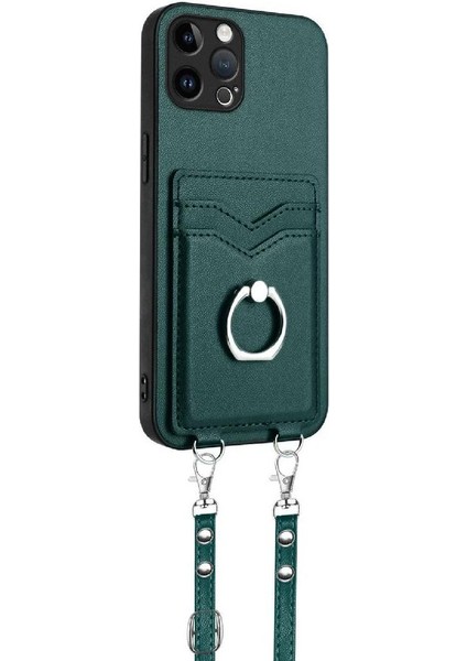 IPhone 12 Pro Kickstand Fonksiyonu Için Uyumlu Durumda Doğru Kesi (Yurt Dışından)