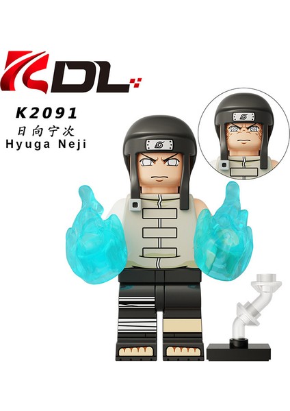 Naruto Yapı Taşları Minifigure Küçük Parçacık Takılabilir Bebek Oyuncak Çantası (Yurt Dışından)