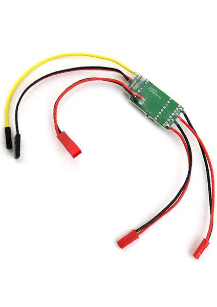 Iki Yönlü Çift Yönlü 5A Esc Fırçalı Hız Kontrol Cihazı Çift Yönlü Esc 2s-3s Lipo Rc Model Araba Tekne Tankı Yedek Parçaları (Yurt Dışından)