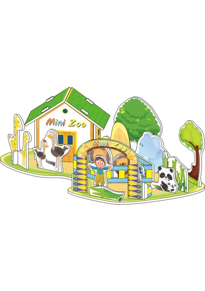 Yeni Avrupa Tarzı Villa 3D Üç Boyutlu Bulmaca Çocuk Dıy Entelektüel Oyuncaklar Anaokulu Hediye Ebeveyn-Çocuk Bulmaca (Yurt Dışından)