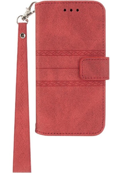 IPhone 16E Darbeye Koruyucu Cüzdan Kılıf Manyetik Pu Için Flip Case (Yurt Dışından)
