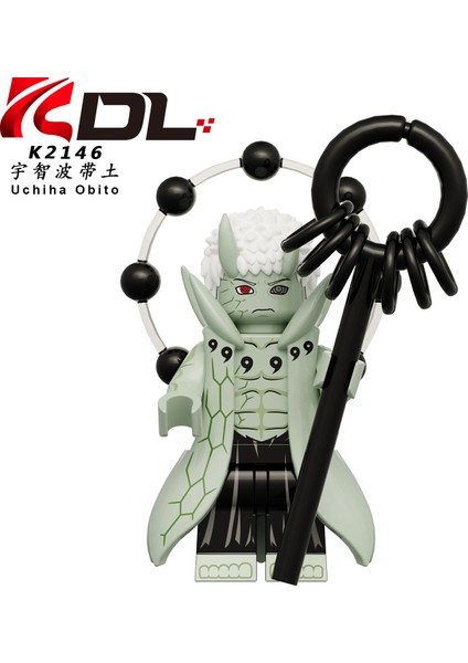 Naruto Yapı Taşları Minifigure Küçük Parçacık Takılabilir Bebek Oyuncak Çantası (Yurt Dışından)