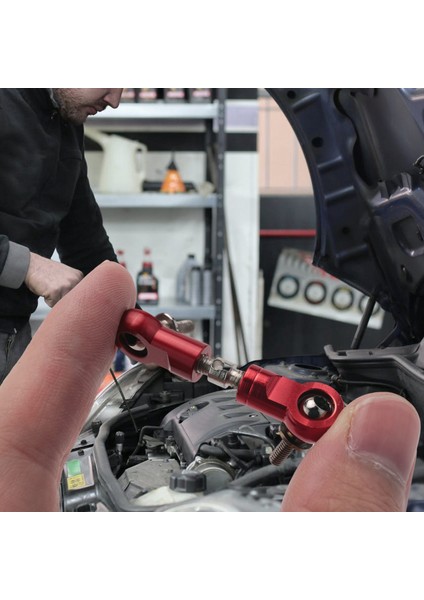 Cnc Çekme Çubuğu Direksiyon Servo Kolu 1/5 Hpı Rofun Rovan Km Baja 5b 5t 5sc Losi 5ıve T Rc Araba Parçaları-Turuncu Kırmızı Için Uygun (Yurt Dışından)