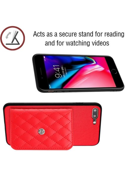 % IPhone 7 Plus Doğru Insizyon Yüksek Kaliteli Kickstand Için Uyumlu Kılıf (Yurt Dışından) modelleri
