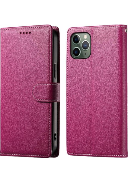 IPhone 11 Pro Kılıf Kart Yuvaları Manyetik Kapatma Günlük Kullanım ile Uyumlu (Yurt Dışından)