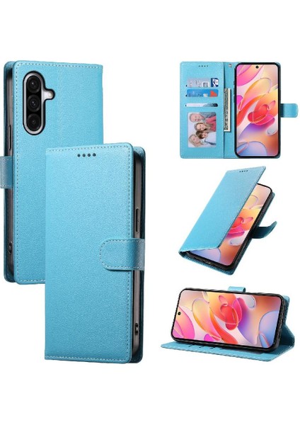 Galaxy A36 Darbeye Dayanıklı Manyetik Kapatma Günlük Kullanım Kartı Için Kılıf (Yurt Dışından)