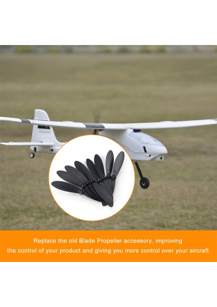8 Adet Cw Ccw Pervane Wltoys Xk A110 A120 A130 A380 Rc Uçak Yedek Parçaları (Yurt Dışından)