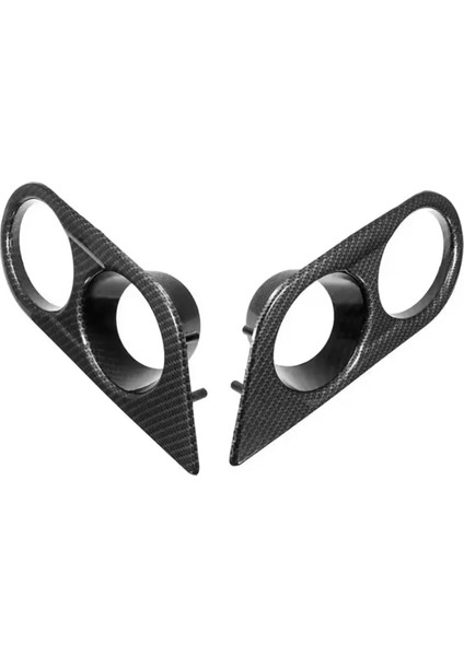 2 Adet Araba Ön Tampon Izgarası Sis Lambası Kapağı Izgara Döşemesi Bal Peteği Örgüsü Bmw E46 M3 2001 2002 2003 2004 2005 2006 (Yurt Dışından)