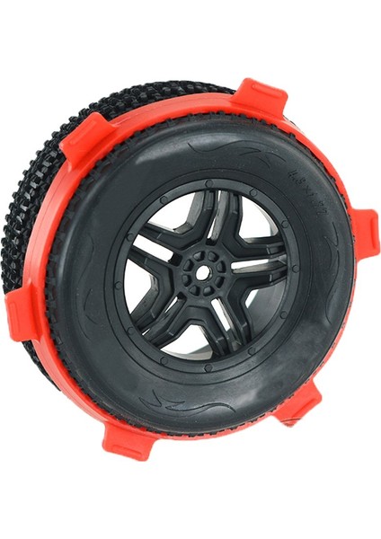 4 Adet Kauçuk Lastik Montaj Tutkal Bantları Çap 85MM Rc Parçaları 1/8 Buggy 1/10 Kısa Mesafe Kamyon Aksesuarları Araçlar Sarı (Yurt Dışından)
