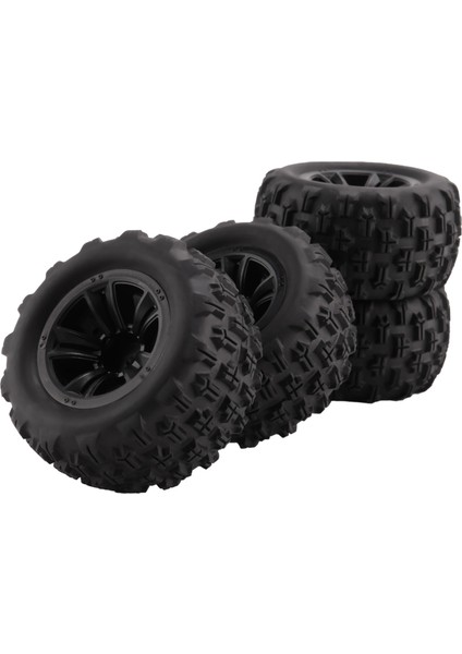 4 Adet Lastik Jant Lastikleri Mjx Hyper Go 16207 16208 16209 16210 H16 H16H H16E H16P 1/16 Rc Araba Yedek Parçaları (Yurt Dışından)