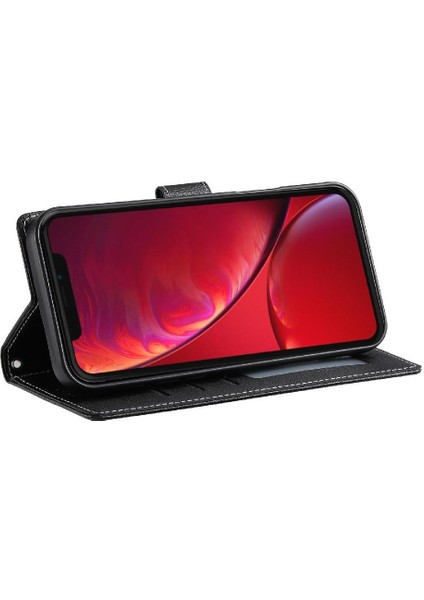 IPhone X/xs Kılıf Darbeye Dayanıklı Manyetik Kapatma Kart Yuvaları ile Uyumlu (Yurt Dışından)