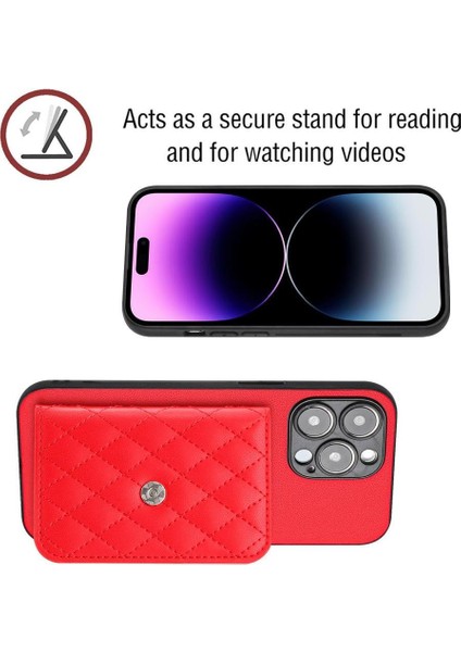 IPhone 14 Pro Yüksek Kaliteli Kickstand Fonksiyonu Için Uyumlu Durumda Benzersiz (Yurt Dışından) modelleri